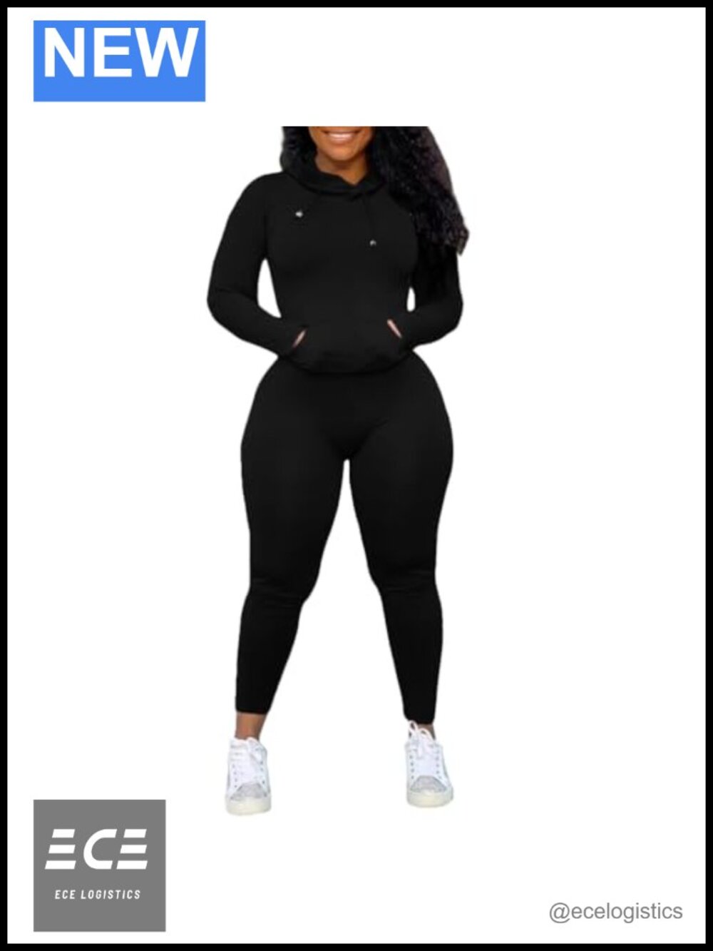2 Piece Outfit Women Sweatsuit Set Long Sleeve Pullover Jogger Pants Lounge